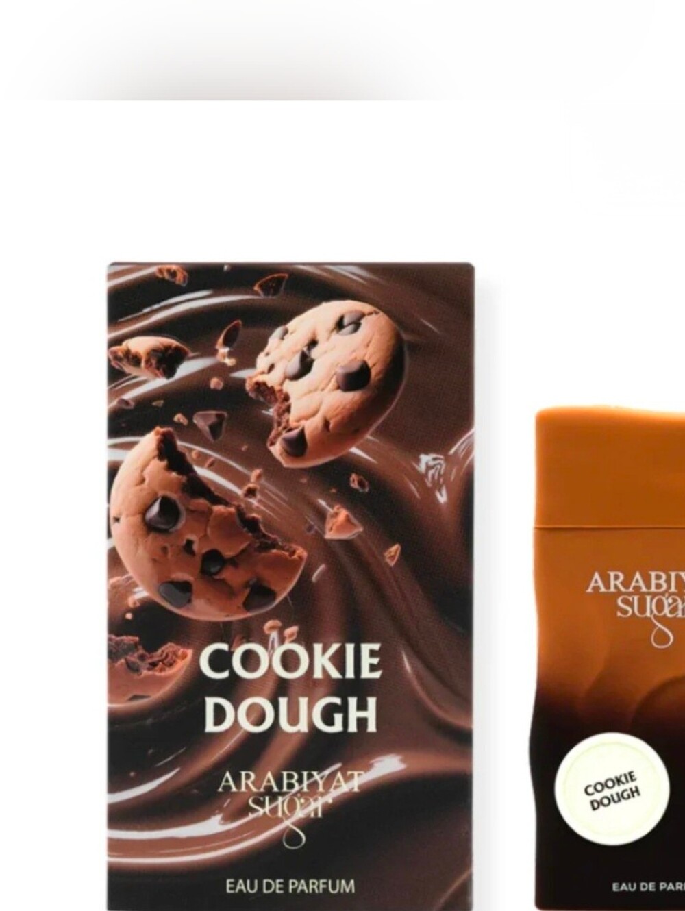 Arabiyat Sugar Cookie Dough Eau de Parfum, a 3.4 oz gourmet fragrance.